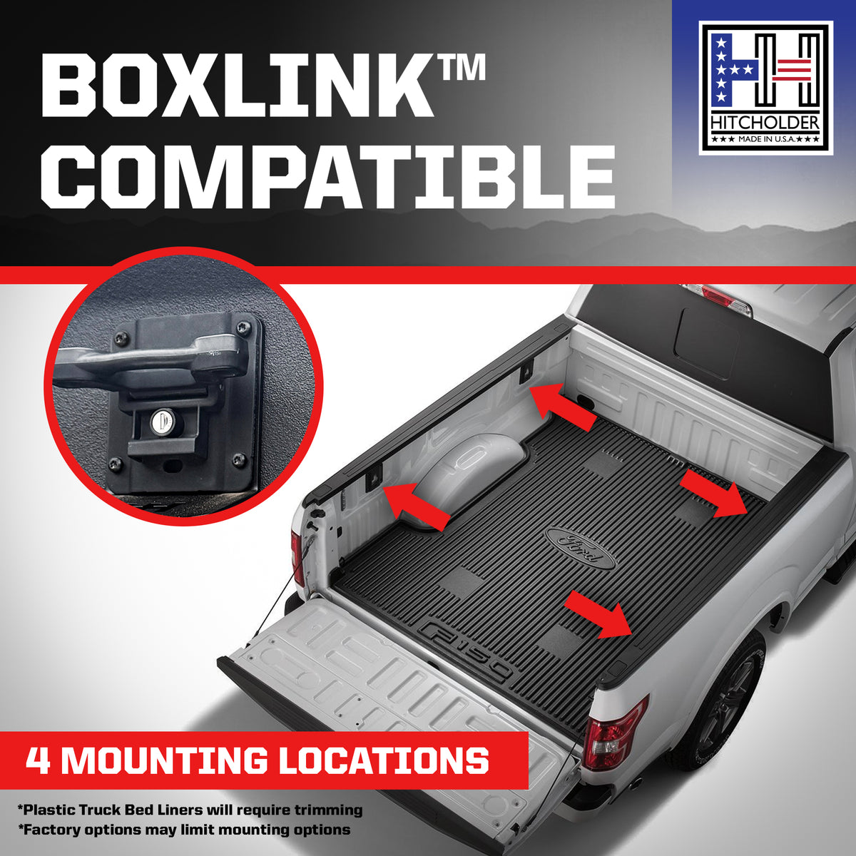 Ford BoxLink Gooseneck Hitcholder™