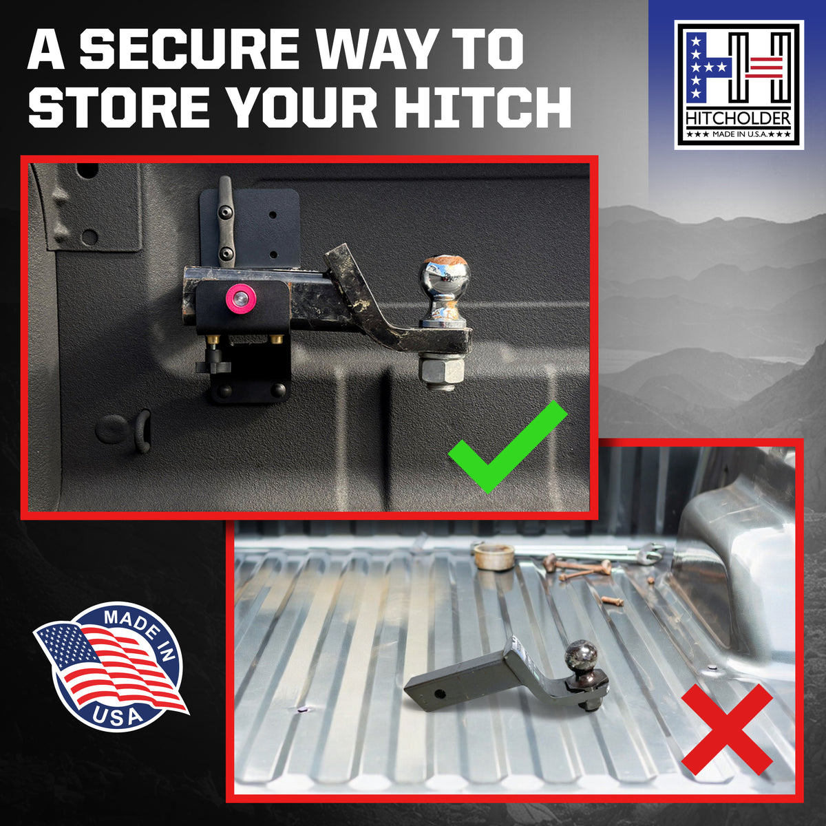RAM/Dodge Receiver Hitcholder™