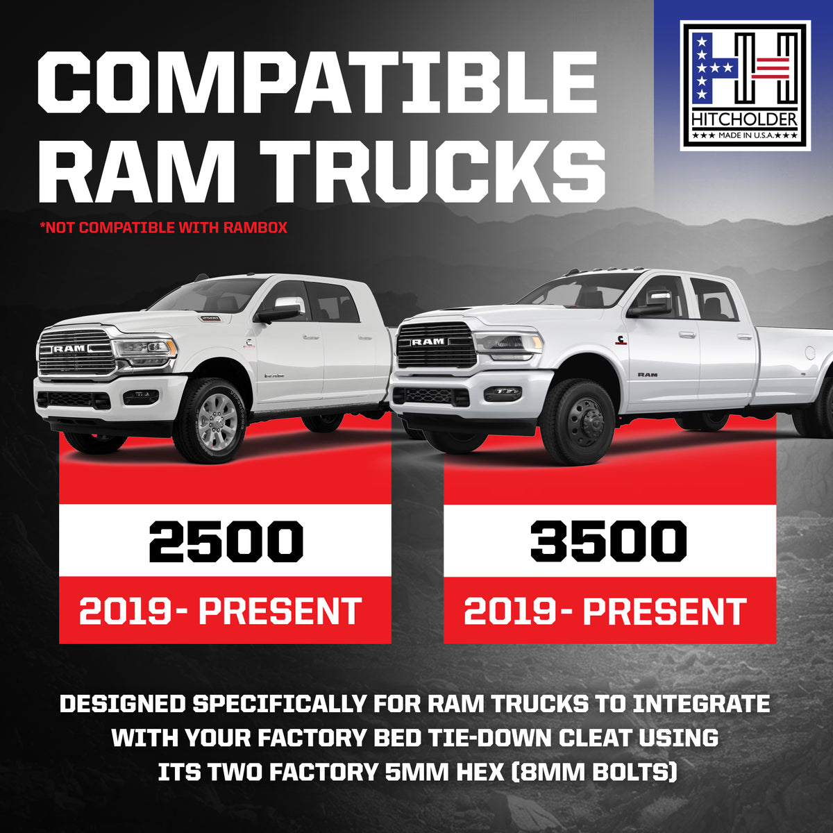 RAM/Dodge Receiver Hitcholder™