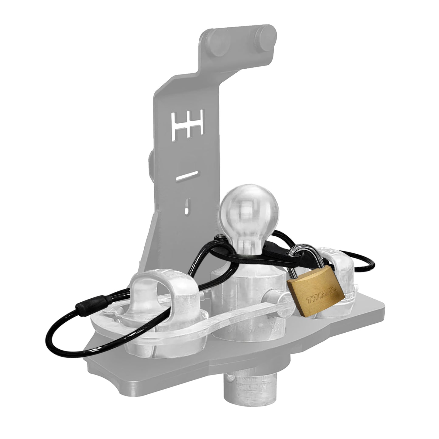 Hitchandcuff - Gooseneck Lockable Cable