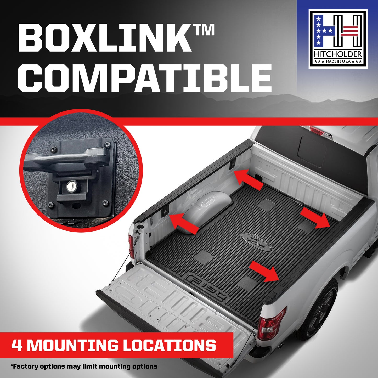 Hitcholder™ Receiver - Ford BoxLink