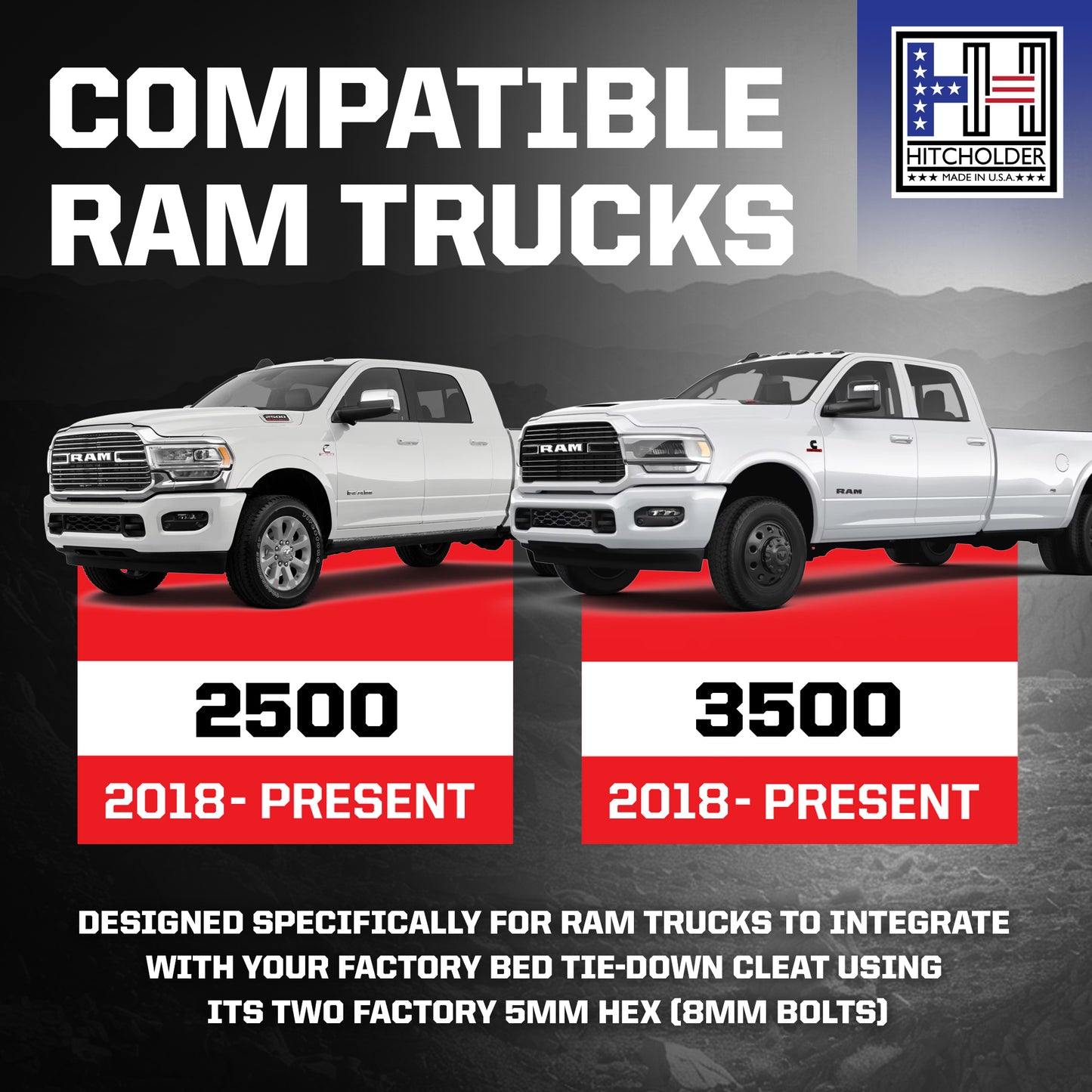 Hitcholder™ Receiver - Dodge/RAM