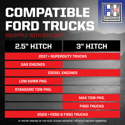 Hitcholder™ Receiver - Ford BoxLink